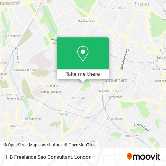 HB Freelance Seo Consultant map
