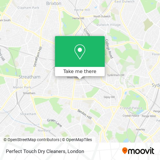 Perfect Touch Dry Cleaners map