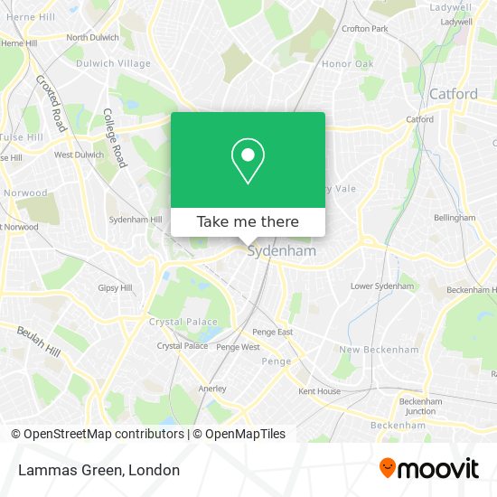 Lammas Green map