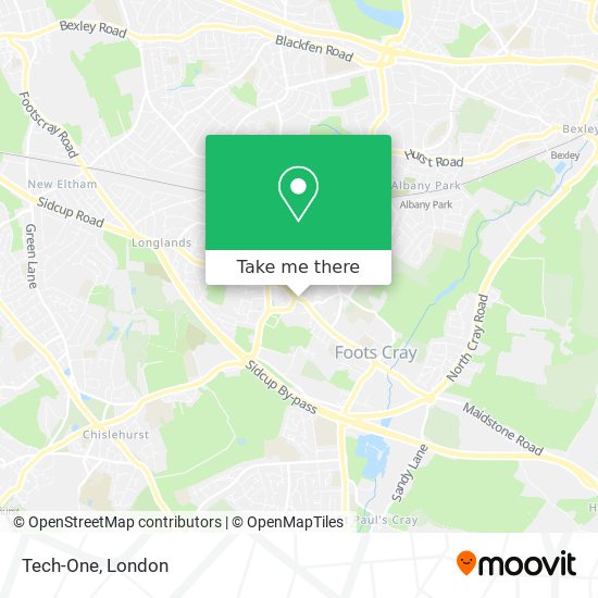 Tech-One map