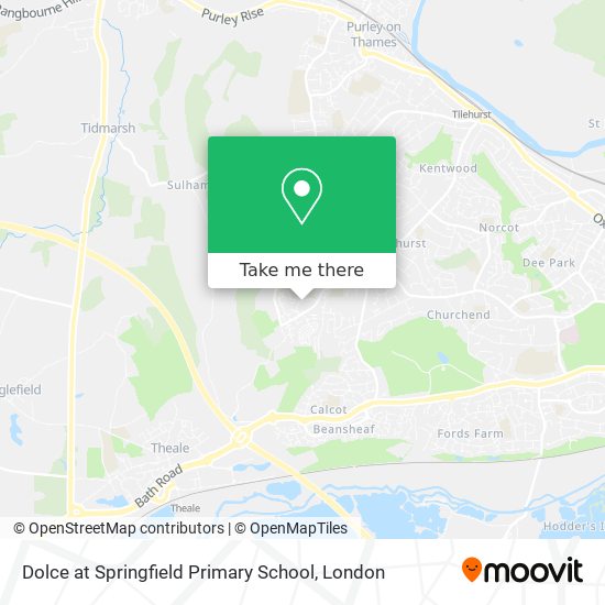 Dolce at Springfield Primary School map