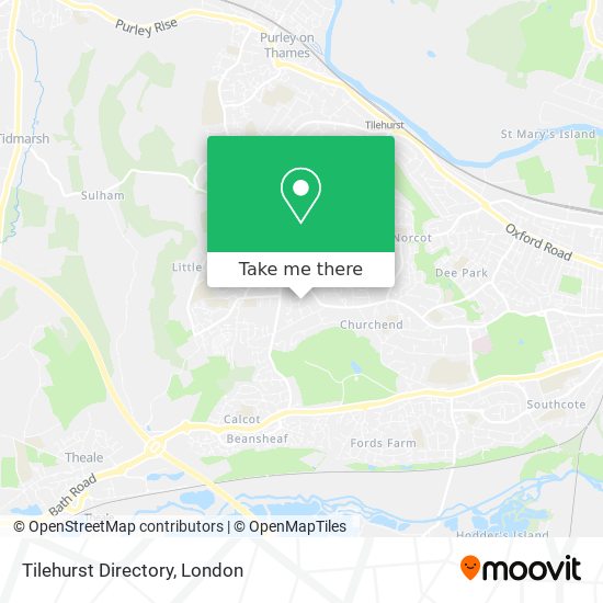 Tilehurst Directory map