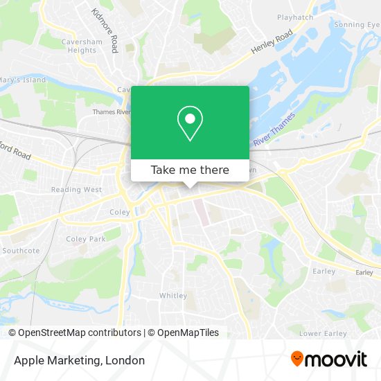 Apple Marketing map