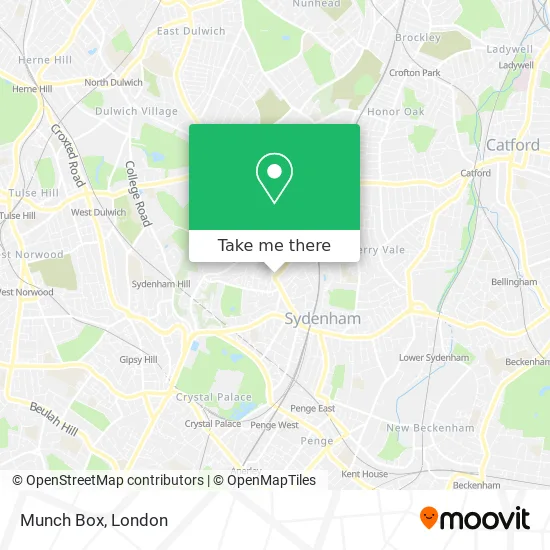 Munch Box map