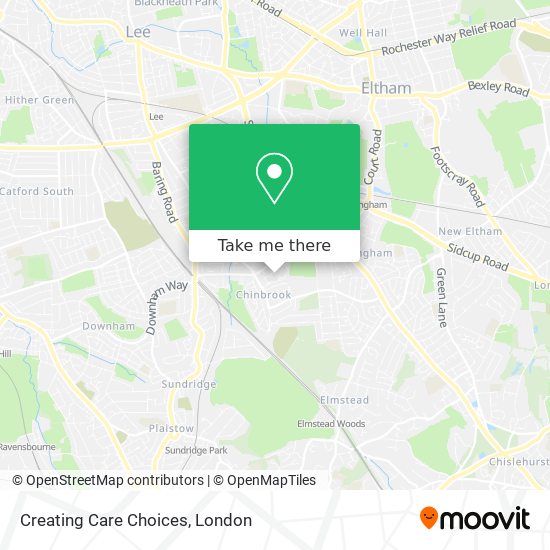 Creating Care Choices map