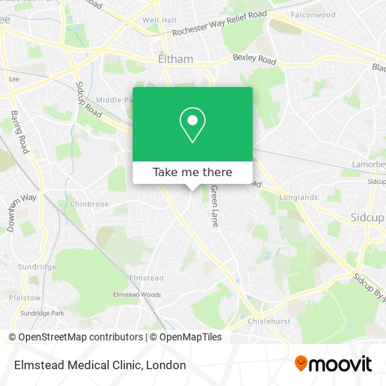 Elmstead Medical Clinic map