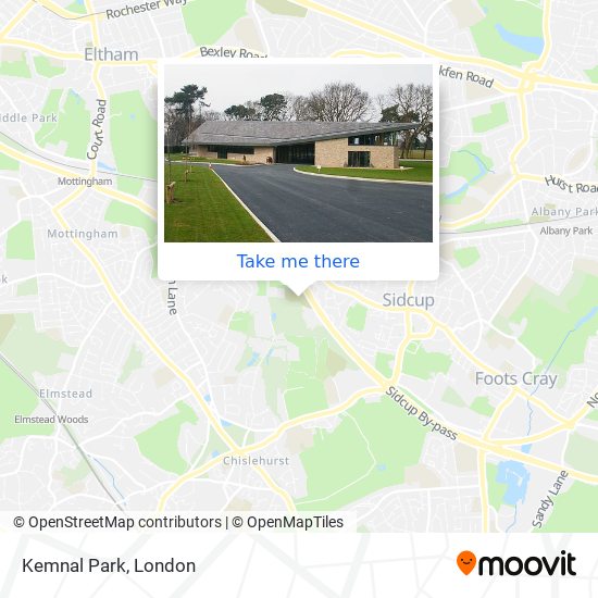 Kemnal Park map