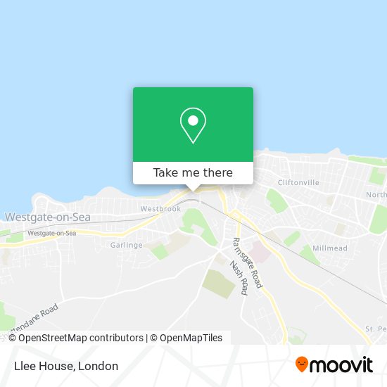 Llee House map