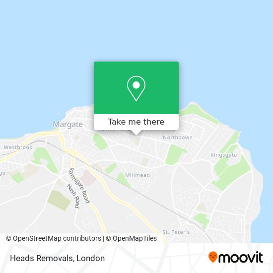 Heads Removals map