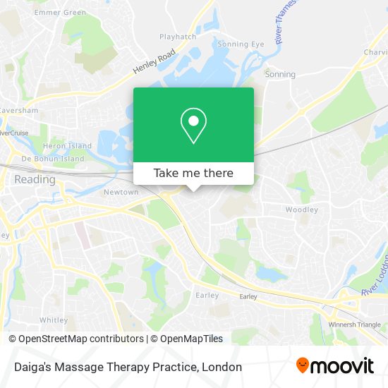 Daiga's Massage Therapy Practice map