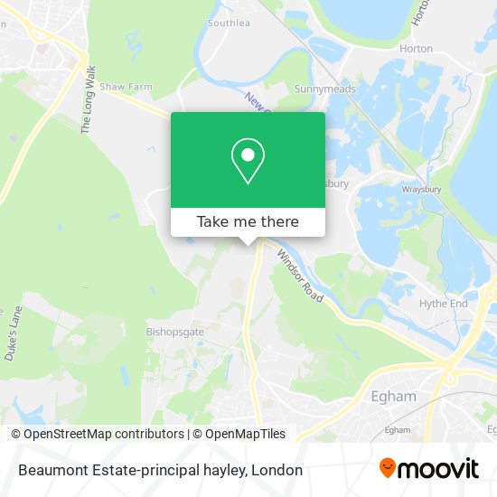 Beaumont Estate-principal hayley map