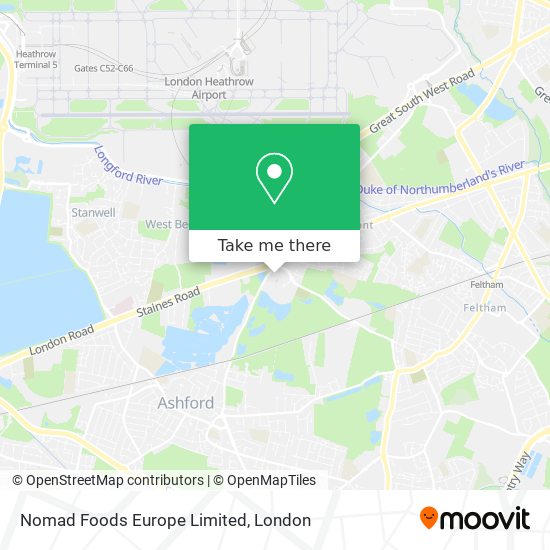Nomad Foods Europe Limited map