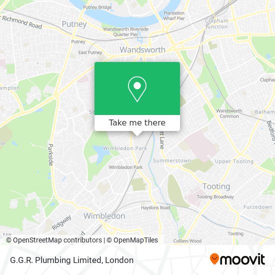 G.G.R. Plumbing Limited map