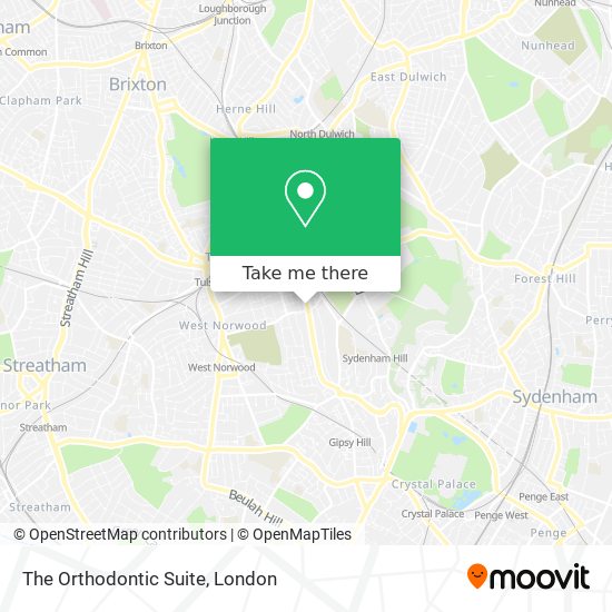 The Orthodontic Suite map