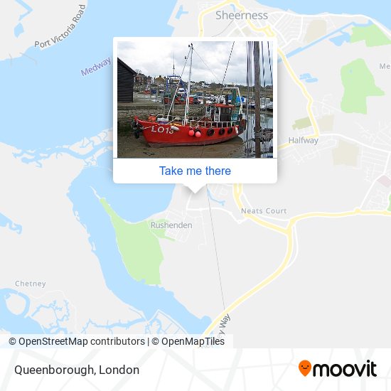 Queenborough map