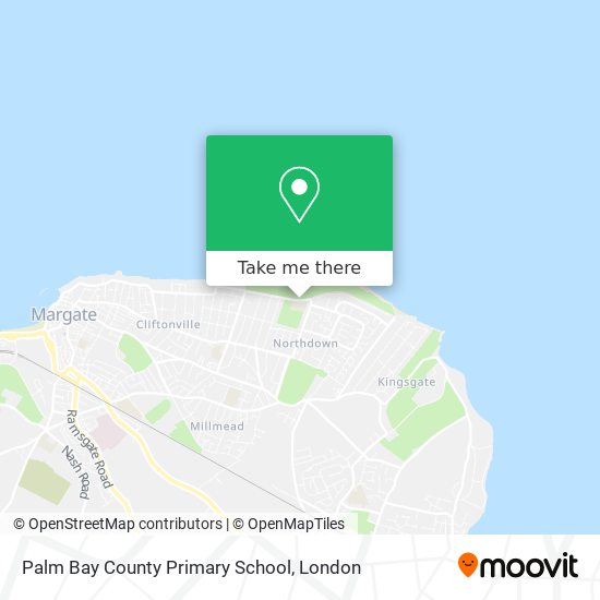 Palm Bay County Primary School map