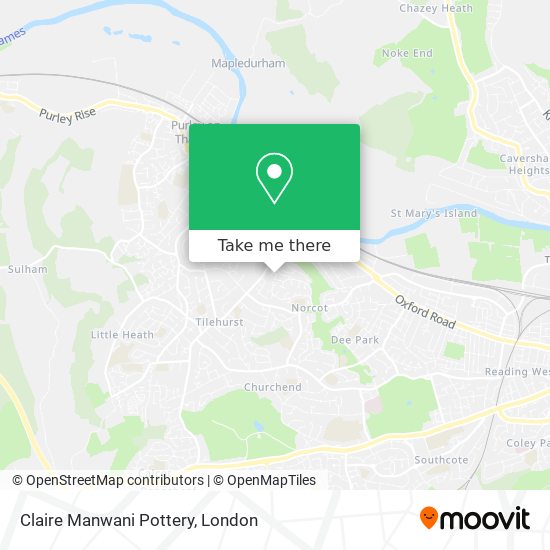 Claire Manwani Pottery map