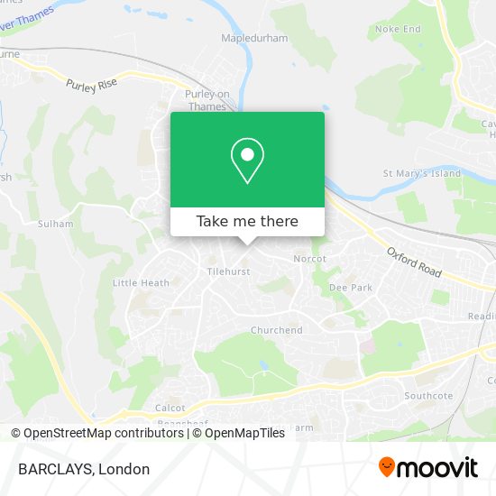 BARCLAYS map