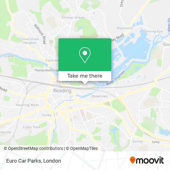 Euro Car Parks map