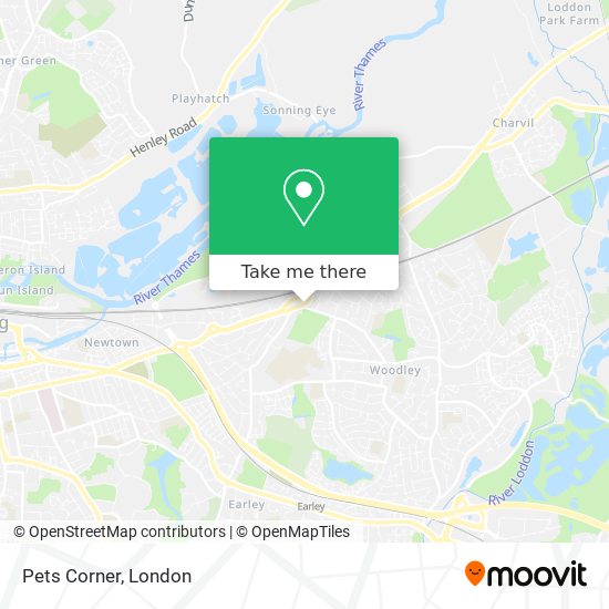 Pets Corner map