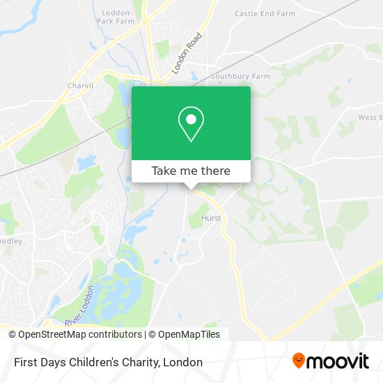 First Days Children's Charity map