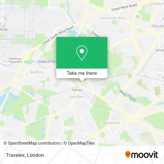 Travelex map