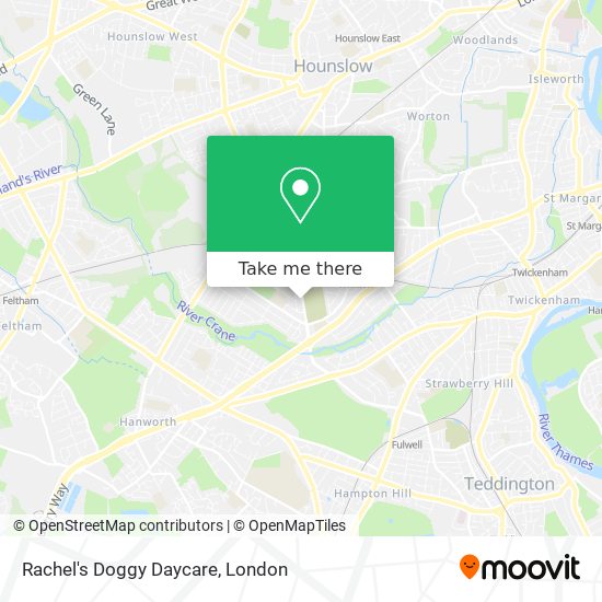 Rachel's Doggy Daycare map