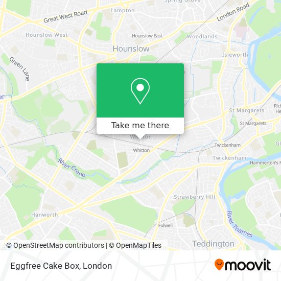 Eggfree Cake Box map