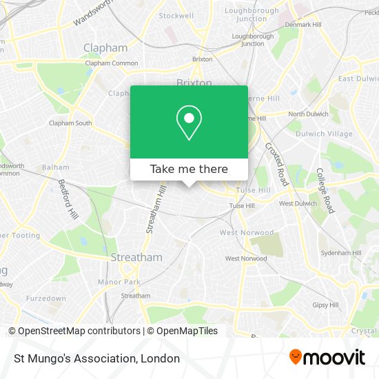 St Mungo's Association map