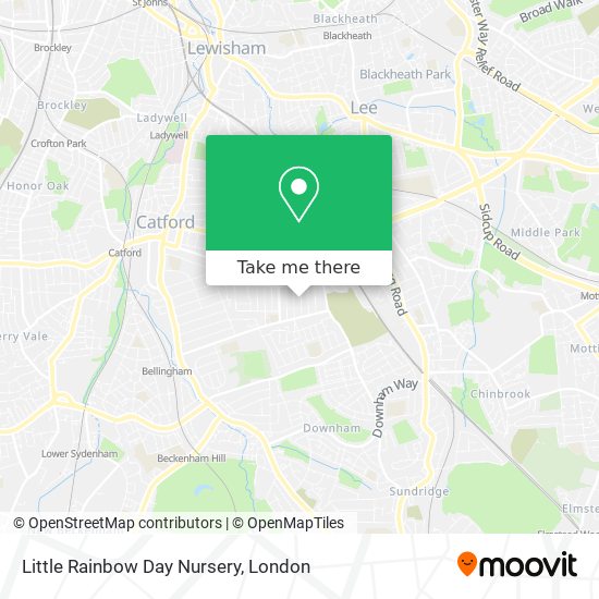 Little Rainbow Day Nursery map