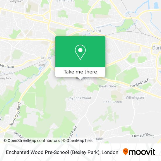 Enchanted Wood Pre-School (Bexley Park) map