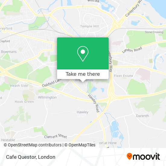 Cafe Questor map