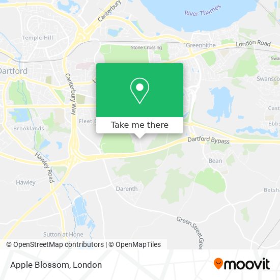 Apple Blossom map