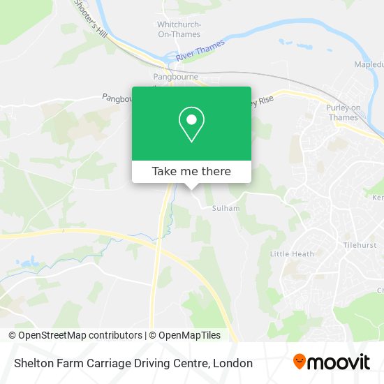 Shelton Farm Carriage Driving Centre map