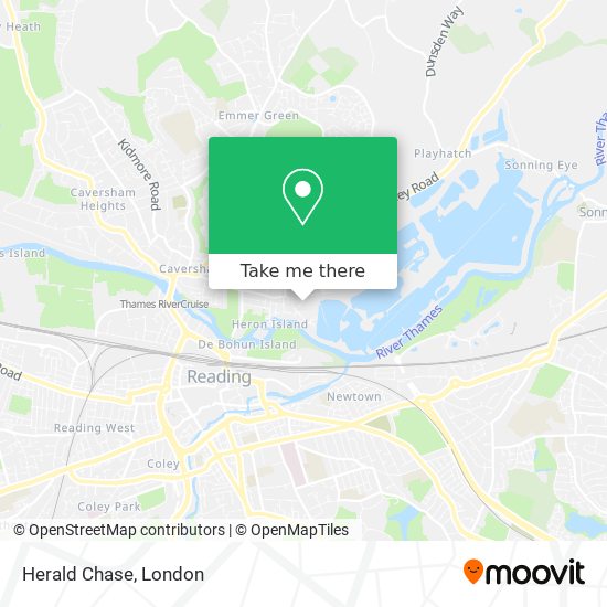 Herald Chase map