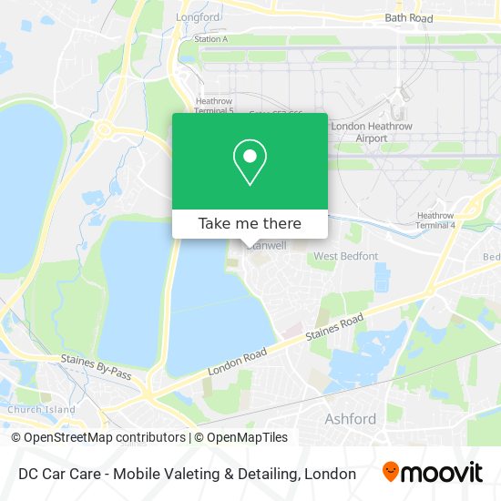 DC Car Care - Mobile Valeting & Detailing map