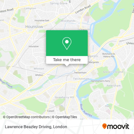 Lawrence Beazley Driving map