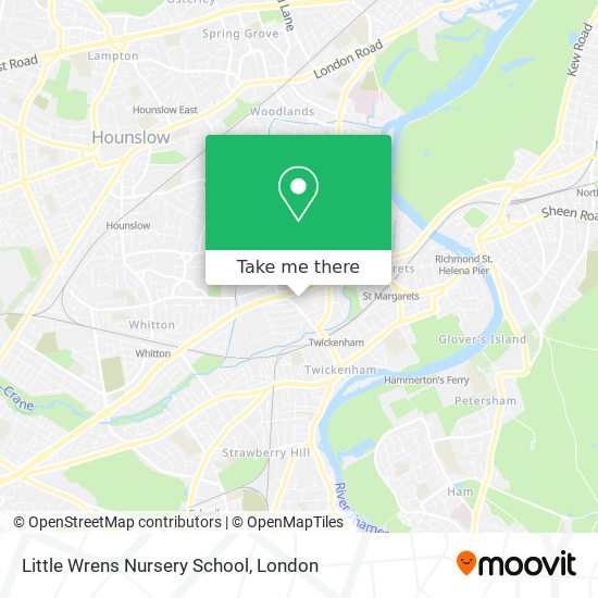 Little Wrens Nursery School map