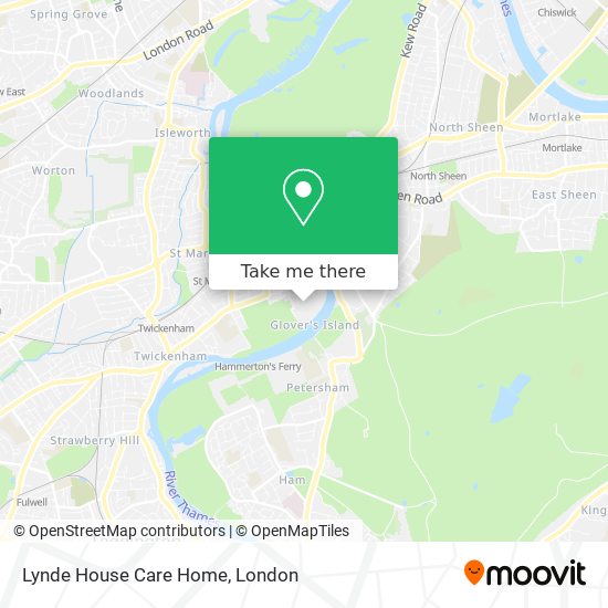 Lynde House Care Home map