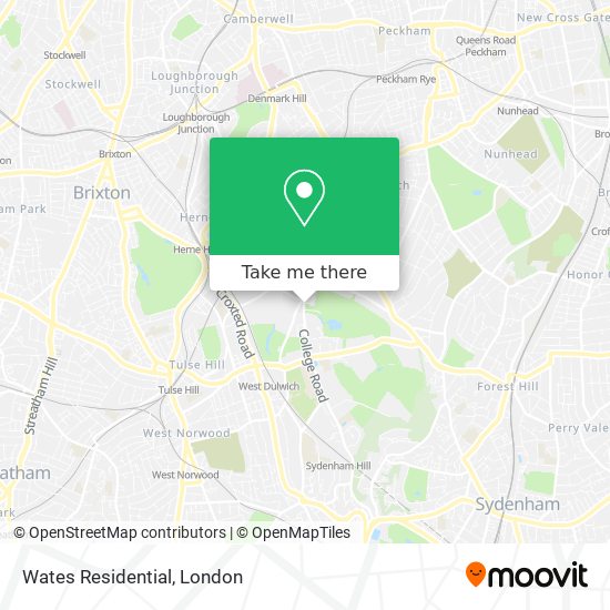 Wates Residential map