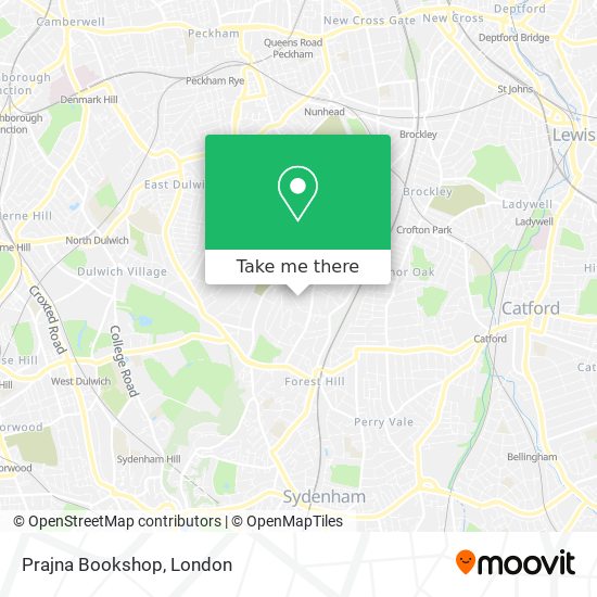 Prajna Bookshop map