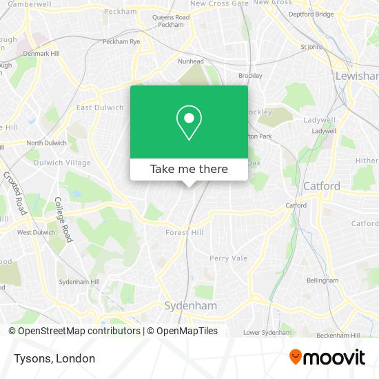 Tysons map