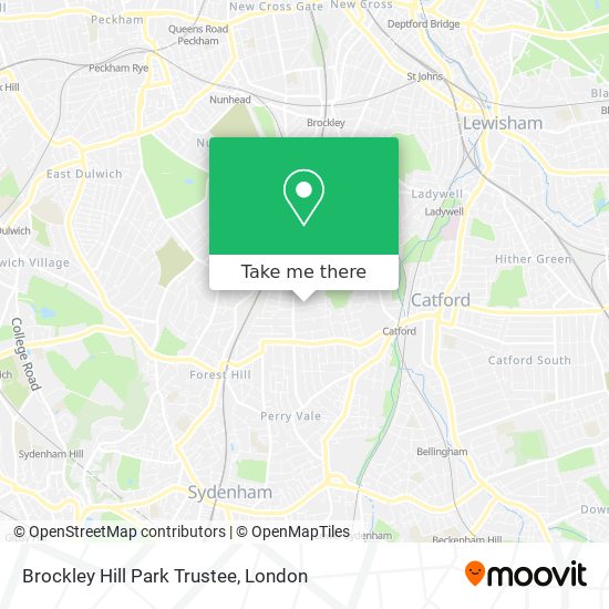 Brockley Hill Park Trustee map