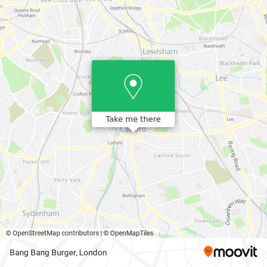 Bang Bang Burger map