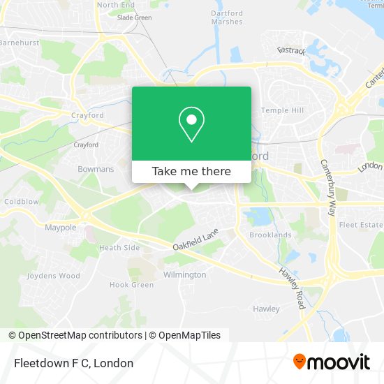 Fleetdown F C map