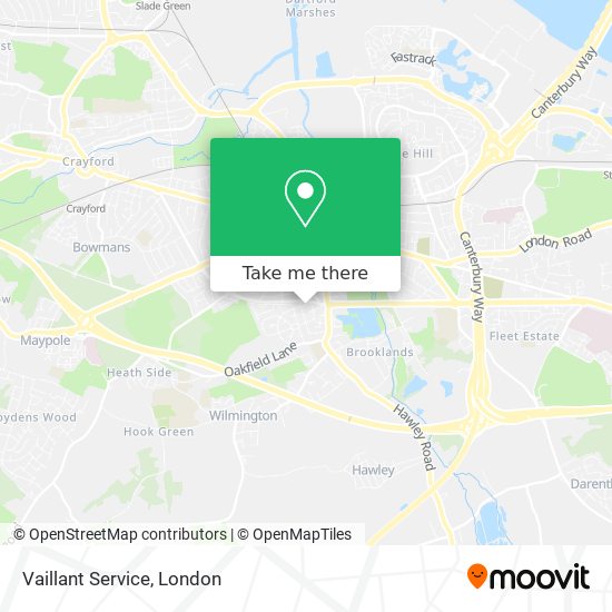 Vaillant Service map