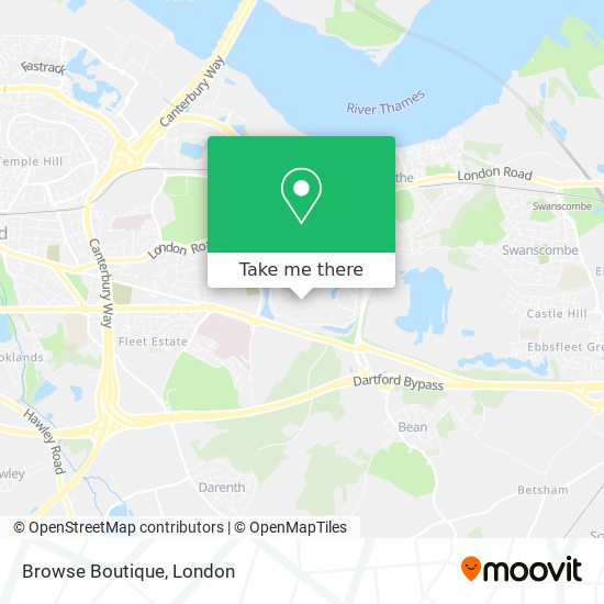 Browse Boutique map