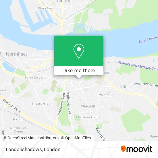 Londonshadows map