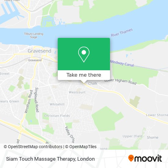 Siam Touch Massage Therapy map