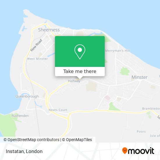 Instatan map